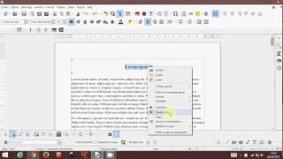 Encadrer un titre sur libreoffice [upl. by Aisetra]