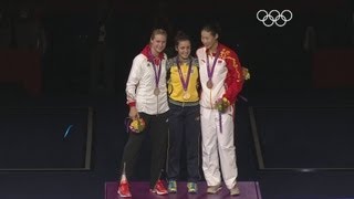 Shemyakina Wins Womens Individual Epee Gold  London 2012 Olympics [upl. by Mortensen]