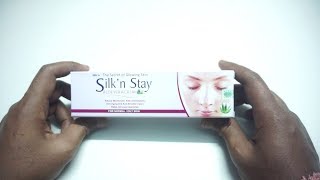 Silkn Stay Aloevera Cream For Moisturizer and Antiseptic Skin Care [upl. by Maxie]