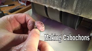 Lapidary Steps How to Make Cabochons  Every Step Rough to Finished Piece in 4K video [upl. by Sirovart]