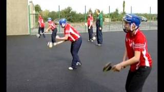 Hurling  Camogie wall drills [upl. by Ohcirej83]