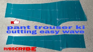 pant trouser ki cutting bhut hi assan tarike se kare subscribe likesharecomment [upl. by Veneaux]