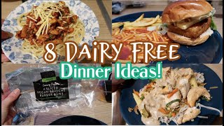 8 DAIRY FREE DINNER IDEAS EASY QUICK FAMILY FOOD [upl. by Netsoj]