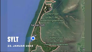 Sylt  Wanderung von Kampen nach ListMellhörn [upl. by Aidin]