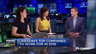 These are LinkedIns top companies to work for in 2019 [upl. by Rocker]