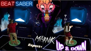 Beat Saber  UP amp DOWN  Marnik Expert Mixed Reality thegoodboi [upl. by Laval220]