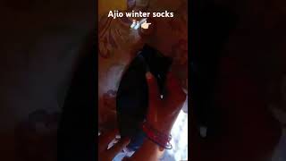 Ajio winter socks 🧦ajiohaul ajioofferstoday ajio [upl. by Ennovehc]