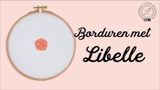 Creatief borduren zo maak je de geweven spinnenwielsteek [upl. by Bliss]