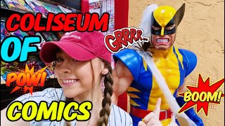 💥Dope Comic Book Spot⚡️They Have Everything 🔥Comic Of Coliseum in Florida 🌴 [upl. by Disario279]