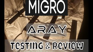 Migro Aray 4 PAR Testing amp Review 240W 4 Bar Led Grow Light Strips [upl. by Margy471]