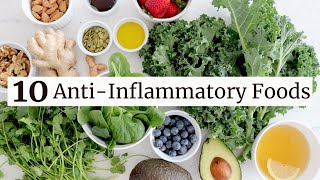 10 AntiInflammatory Foods  Healthy Grocery Girl [upl. by Sidhu]