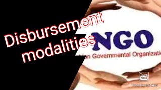 How close we are to disbursement and disbursement modalities by an NGO owner [upl. by Werra]