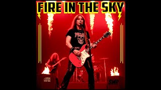 FIRE IN THE SKY 1985 Hair Metal Rock Song [upl. by Sayer]