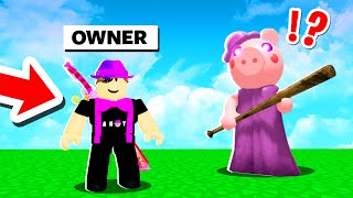 ROBLOX PIGGY BUT IM MINITOON Disguise Trolling [upl. by Gui]