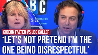 LBC caller defends Mets treatment of Jewish campaigner Gideon Falter [upl. by Danforth]