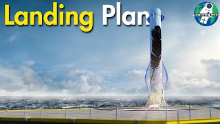 What Is Blue Origin’s New Glenn Landing Plan [upl. by Euqirdor]