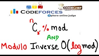 Modulo Inverse For Competitive Programming  nCr  m in O n   Little Fermat Theorem [upl. by Adihaj167]