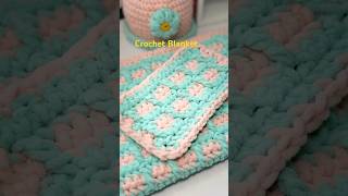 SUPER EASY Crochet Tutorial Pattern for Blanket crochetblanket crochet shorts [upl. by Balsam]