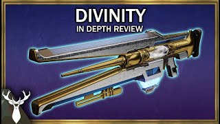 Destiny 2  Divinity  In Depth Review Exotic Trace Rifle [upl. by Eemla]