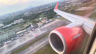 FY2563 departure from KCH to BKI [upl. by Pain843]