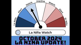 October 2024 ENSO  LA NINA Update [upl. by Adil]