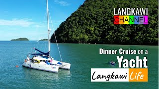 Sunset Cruise on Lorelai Langkawi 4K [upl. by Ahsinut575]