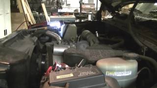 02 Duramax Alternator Removal [upl. by Ambie]