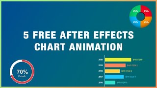 5 Free After effects Chart Animation [upl. by Lytton]