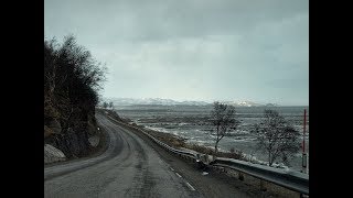 Lakselv  Honningsvåg  Norway road E6  E69  Part 1 [upl. by Drofkcor775]