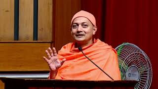 quotVedantic Practices for Overcoming Stress amp Finding Peace  Swami Sarvapriyananda at IIScquot vedanta [upl. by Mellins]