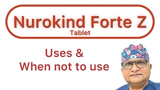 Vitamin b12 tablet  Nurokind Forte Z Tablet uses in Hindi  Tablet for Vitamin B12 deficiency [upl. by Aleinad655]