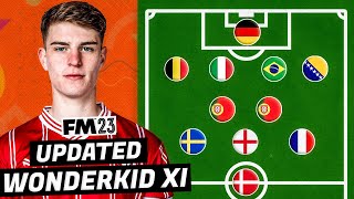 WINTER UPDATE FM23 WONDERKID XI [upl. by Karlen]