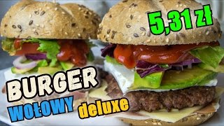 Epicki BURGER wołowy Przepis na ekskluzywnego burgera [upl. by Alisun]