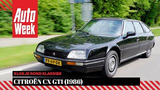 Citroën CX GTI 1986  Klokje Rond Klassiek [upl. by Elmer]