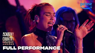 Chris Stapleton and Dua Lipa Perform quotThink I’m In Love With You”  2024 ACM Awards  Prime Video [upl. by Oicram]