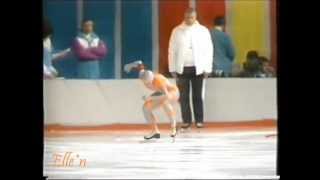 Winter Olympic Games Calgary 1988  1500 m Blair [upl. by Sinnaiy]