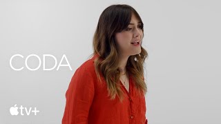 CODA — “You’re All I Need To Get By” Lyric Video  Apple TV [upl. by Tedda]