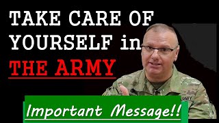 TAKE CARE OF YOURSELF IN THE ARMY [upl. by Keiko517]