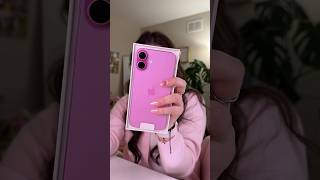 UNBOXING THE PINK IPHONE 16 PLUS THAT IS NOT MINE🩷✨💓💕 youtubeshorts pinkiphone shorts [upl. by Eiralc421]