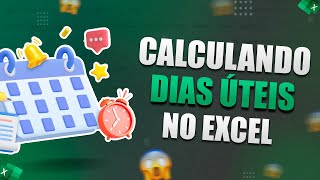 Como Calcular Dias Uteis no Excel EXCLUINDO FERIADOS [upl. by Nytsirt]