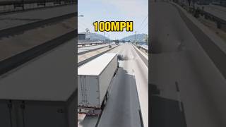 Truck Jump Test At Different Speed therealgranny youtubeshorts [upl. by Airres]