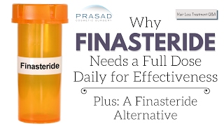 Effectiveness of Half a Dose of Finasteride to Treat Hair Loss [upl. by Parris622]