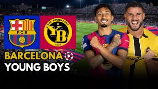 🔴 FC BARCELONA VS YOUNG BOYS  PREMIERE VICTOIRE EN CHAMPIONS LEAGUE [upl. by Innos]