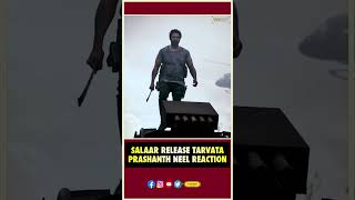 Salaar Release Tarvata Prashanth Neel Reaction  Prabhas  Prithvi Raj  Prashanth Neel  Thyview [upl. by Aiouqes]