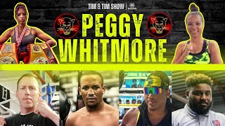 Tim and Tim Witherspoon Jr show ep 84 Interview w super lightweight Peggy Whitmore [upl. by Netsuj897]