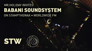 Babani Soundsystem Remote Live Session on Worldwide FM  Mauritius [upl. by Hali]