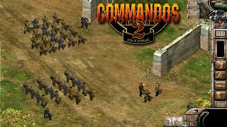 COMMANDOS 2 Men of Courage  Bonus Mission 4  full gameplay walkthrough with commentary HD [upl. by Wynnie]