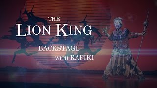 The Lion King Backstage  Rafiki [upl. by Lotsirb]