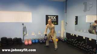 Alternating Double Kettlebell Clean [upl. by Lederer]