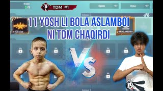 11 yoshli bola Aslamboini Tdm ga chaqirdi Aslamboi pubgm [upl. by Asante]